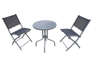 SET PATIO 2 SEDIE CON TAVOLO