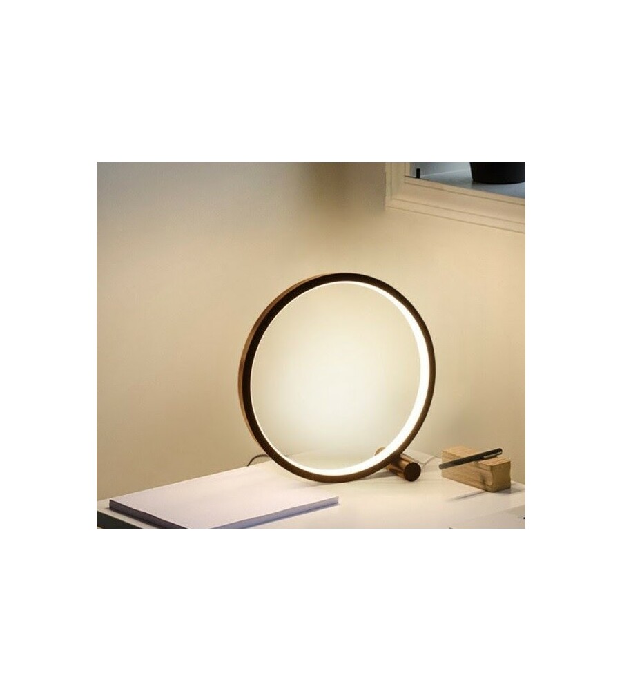 LAMPADA DA TAVOLO LED "CIRCLE", Ø 42 CM