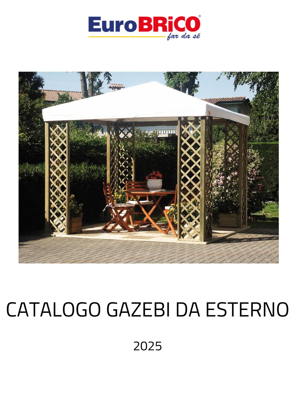 Catalogo Gazebi da esterno