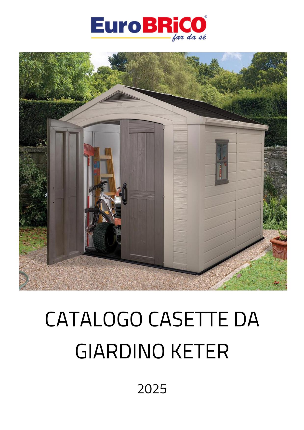Catalogo Casette da Giardino Keter