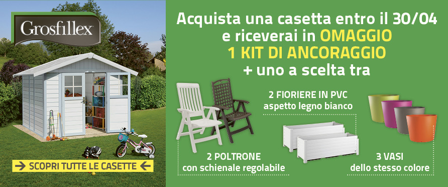 PROMOZIONE VALIDA FINO AL 30/04 SULL'ACQUISTO DI U