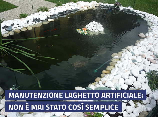 Manutenzione laghetto artificiale