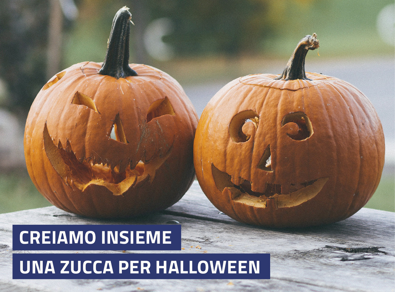 Creiamo insieme una zucca per Halloween