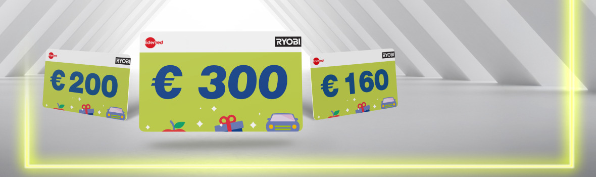 RYOBI: BUONI EDENRED SELECTION