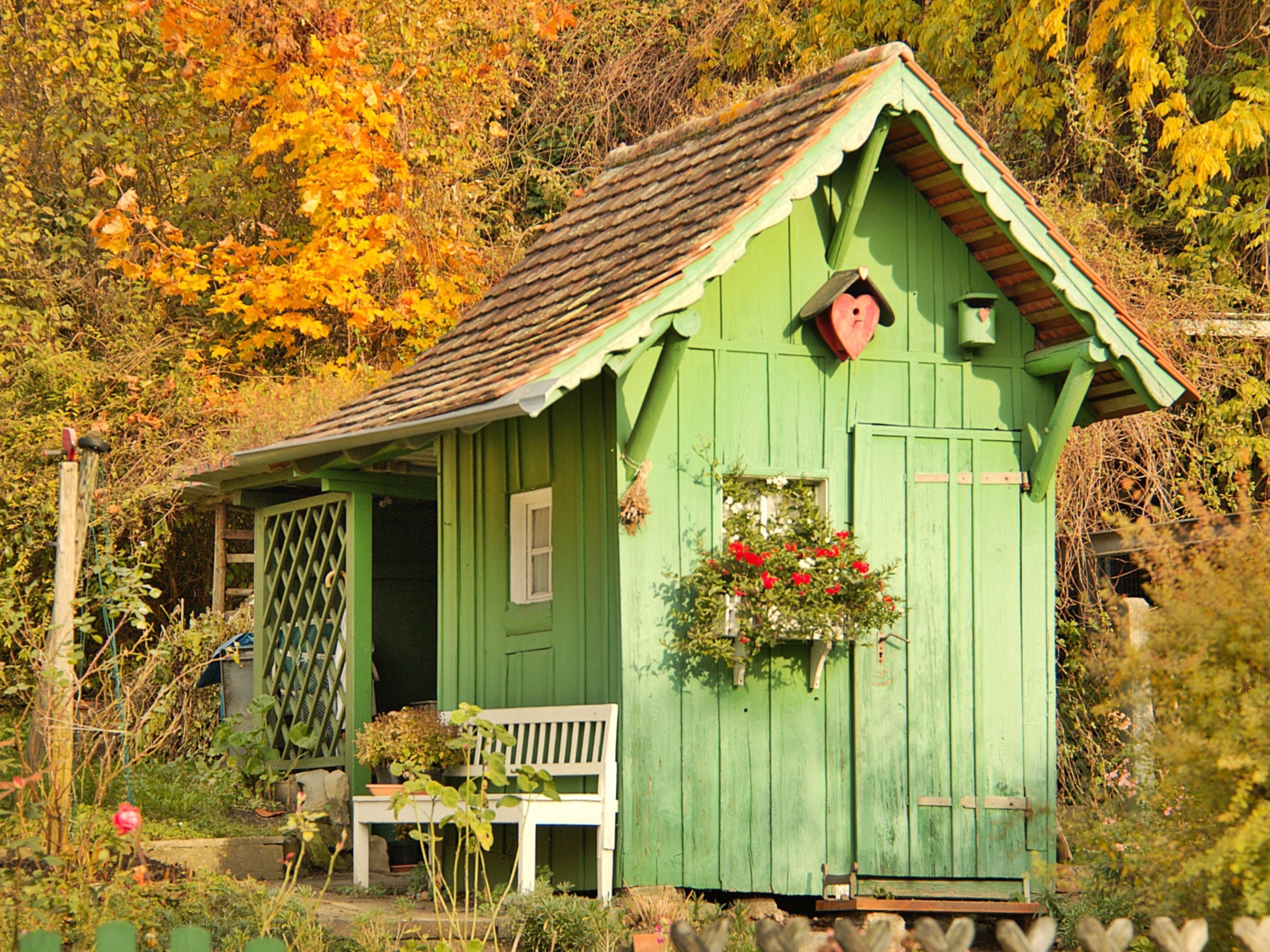 4 modi per organizzare la casetta da giardino