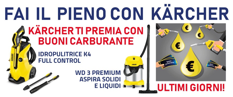 FAI IL PIENO CON KÄRCHER!