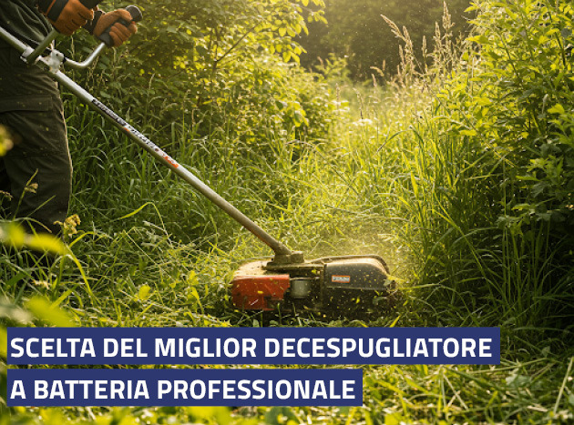 Scelta del miglior decespugliatore a batteria prof