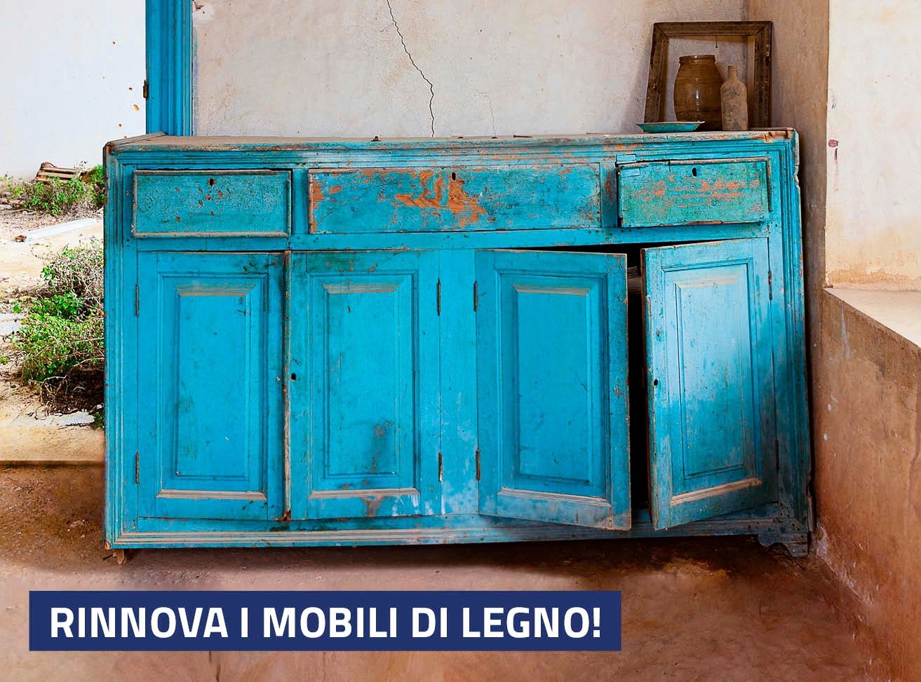 Come rimodernare un mobile in legno