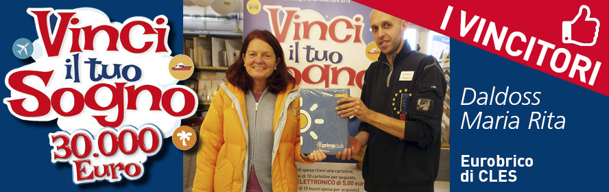 Concorso a premi “VINCI IL TUO SOGNO”