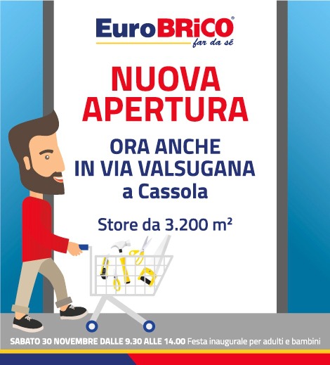 Eurobrico apre un secondo negozio a Cassola!