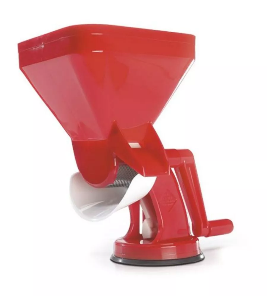 Spremipomodoro manuale "master" in polipropilene rosso