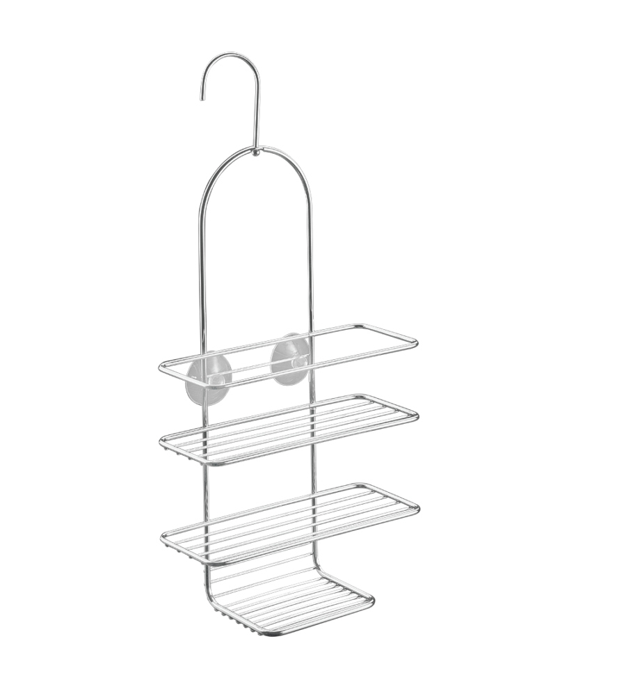 Supporto per doccia 3 piani reflex cromato