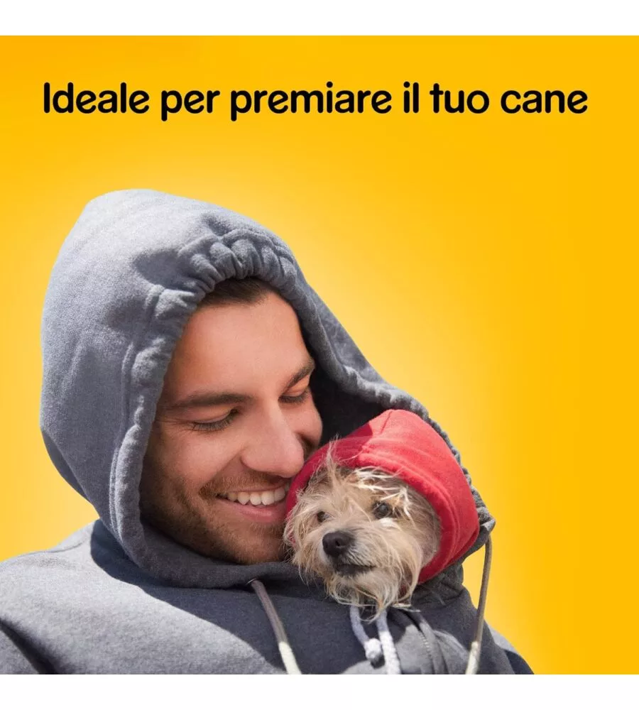 Biscotti per cani pedigree "markies original" adulto di tutte le taglie con vitamine, calcio e omerga 3 500 gr
