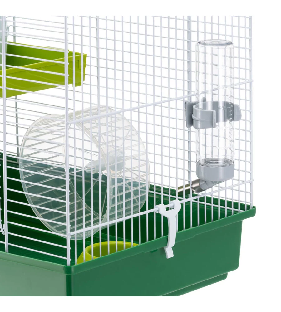 Gabbia hamster duo bianca 46 x 29 x h 37,5 cm - ferplast