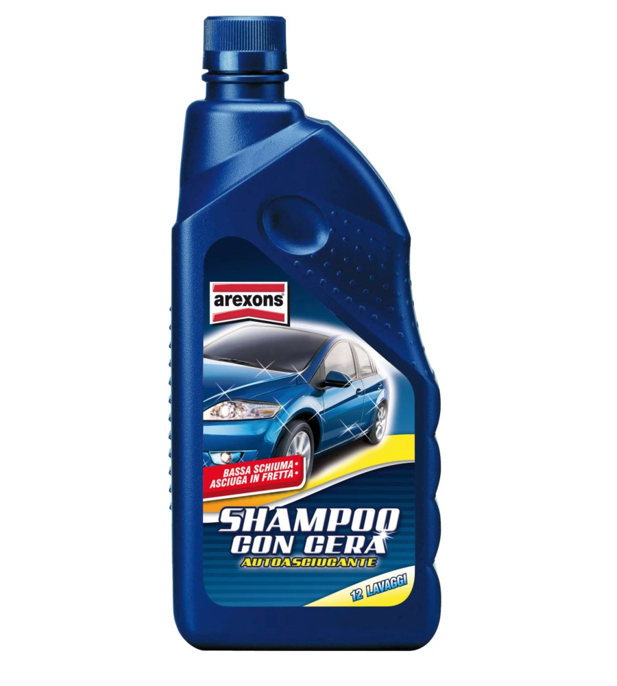 Shampoo con cera per auto arexons 1 l