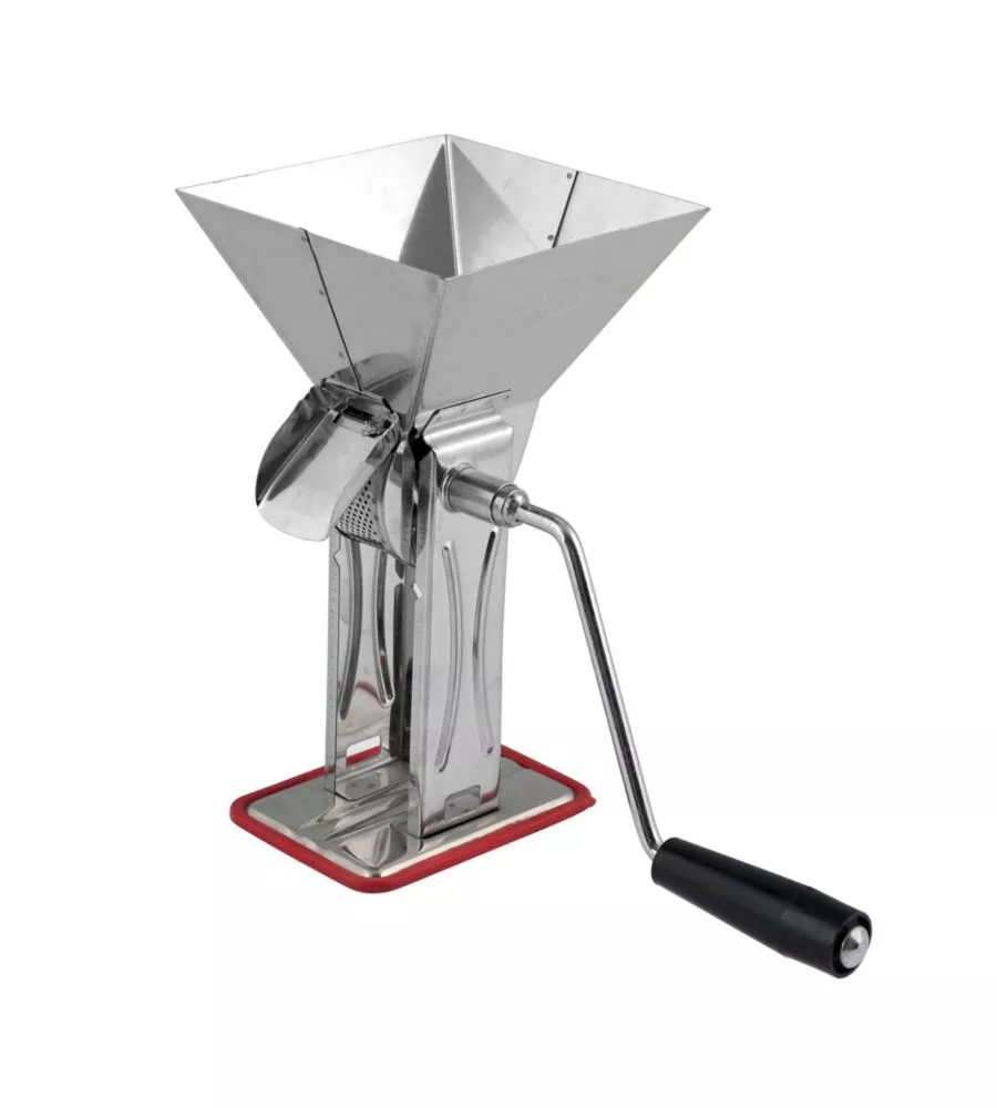 Spremipomodoro manuale "velocissimo 120" in acciaio inox