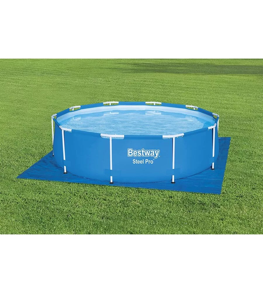Tappetino base per piscina bestway 396x396 cm - cod. 58002