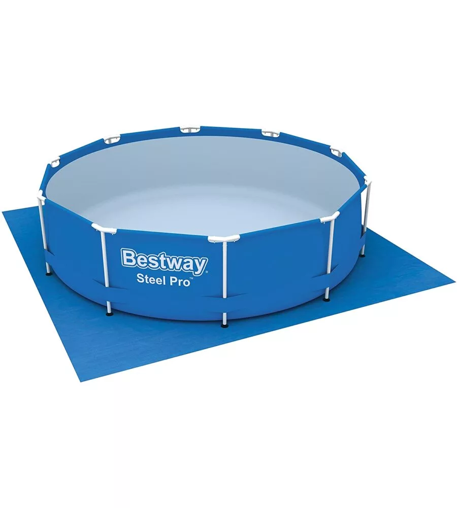 Tappetino base per piscina bestway 396x396 cm - cod. 58002