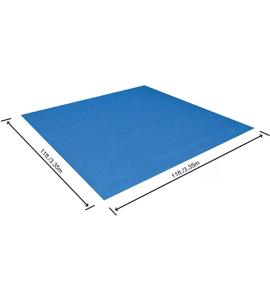 Tappetino base per piscina bestway 396x396 cm - cod. 58002