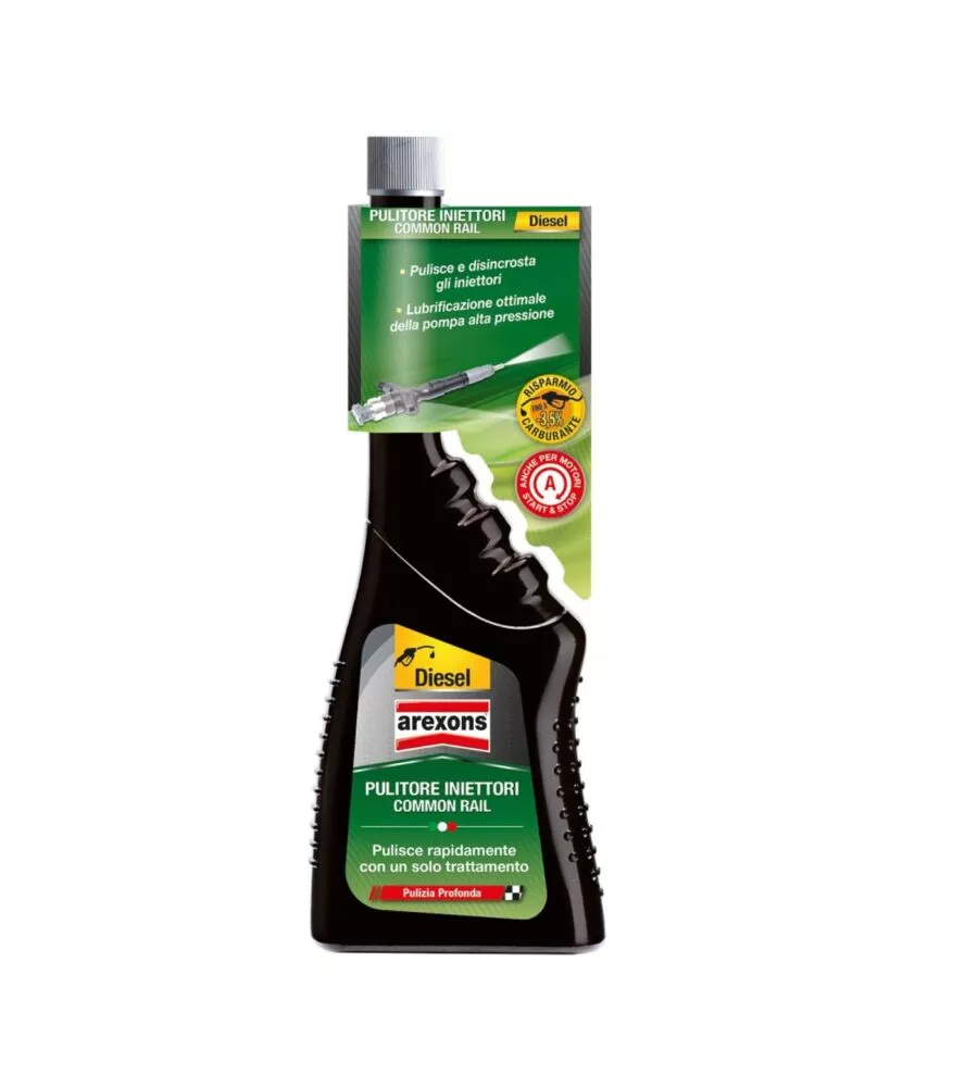 Pulitore iniettori diesel arexons "common rail" 250 ml