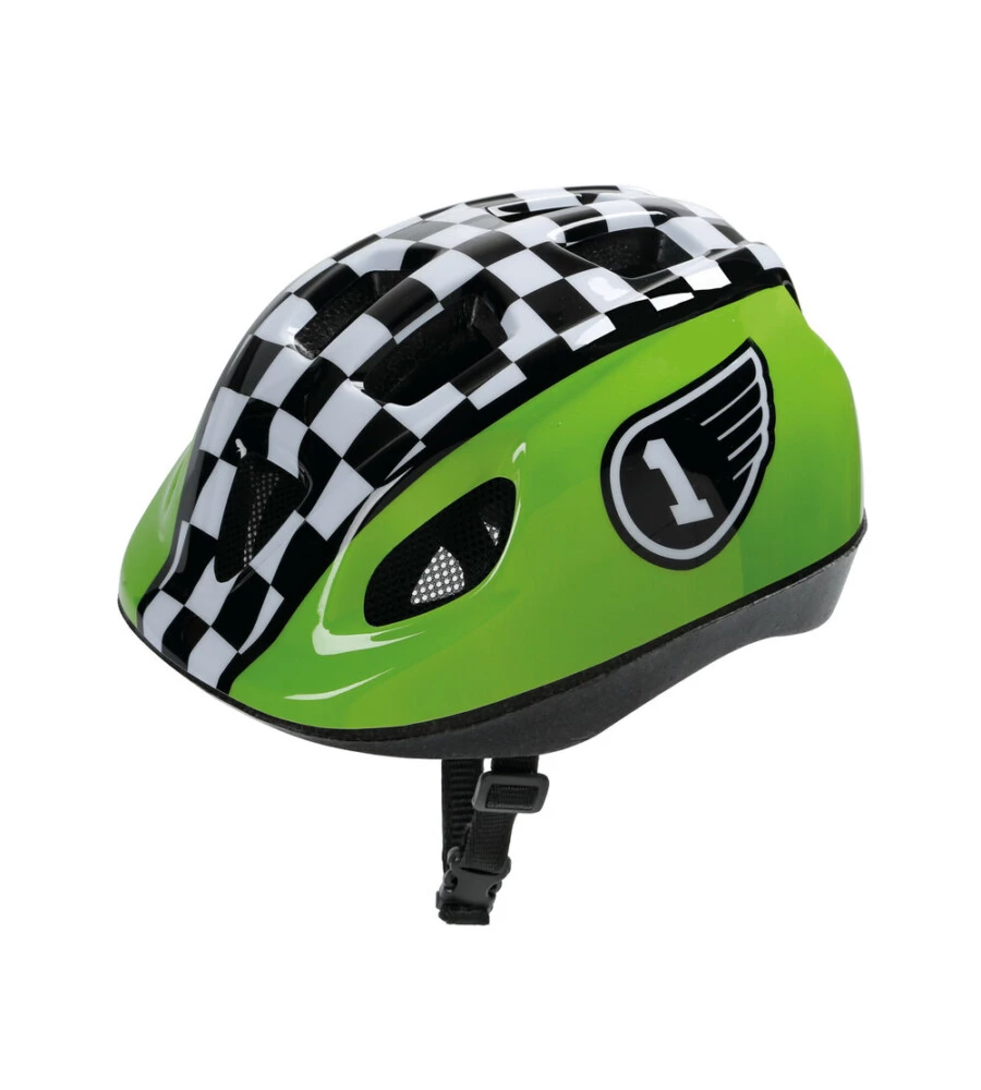 Casco bici per bambini lampa "kid" colori assortiti tg s - 94065