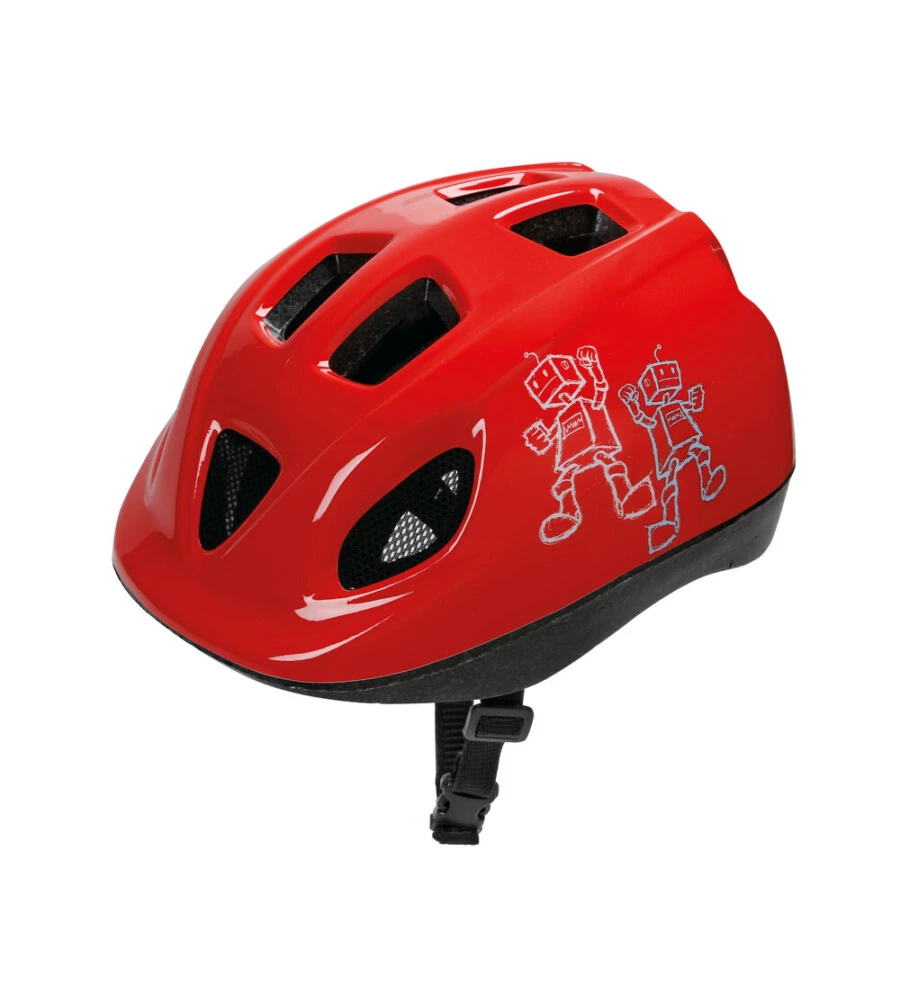 Casco bici per bambini lampa "kid" colori assortiti tg s - 94065