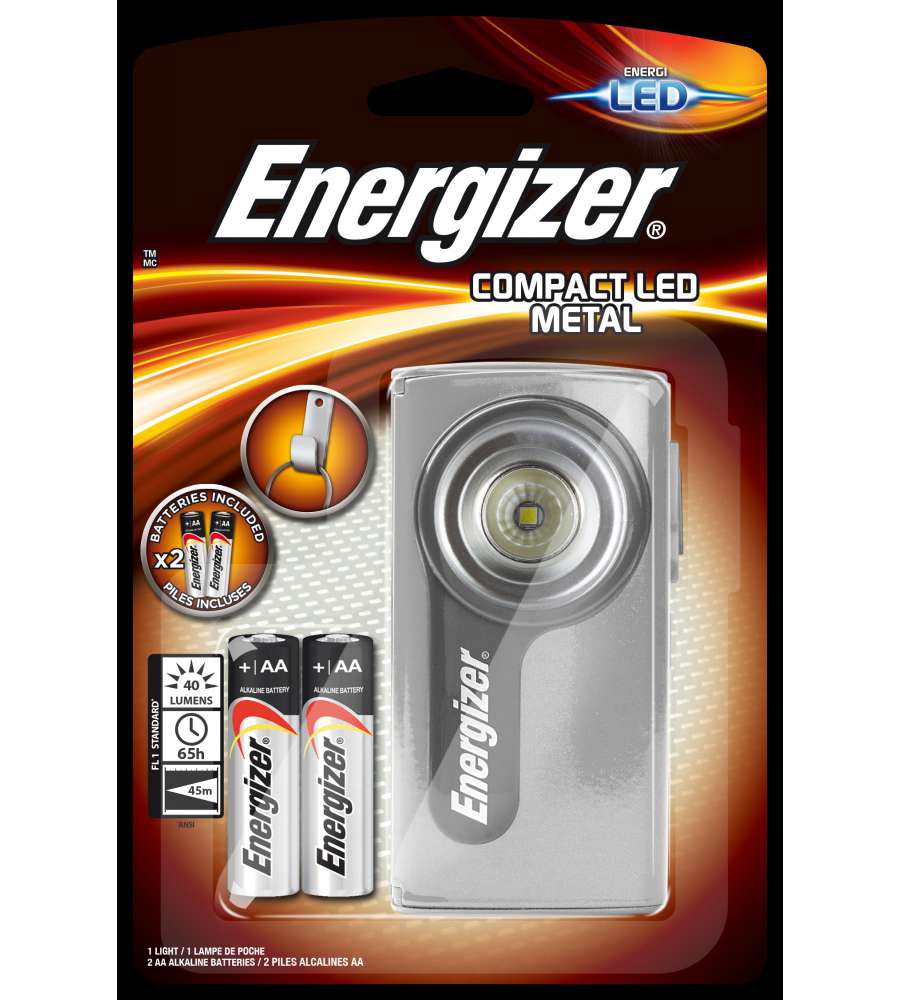 ENERGIZER Compact LED 28 lumens + 2AA