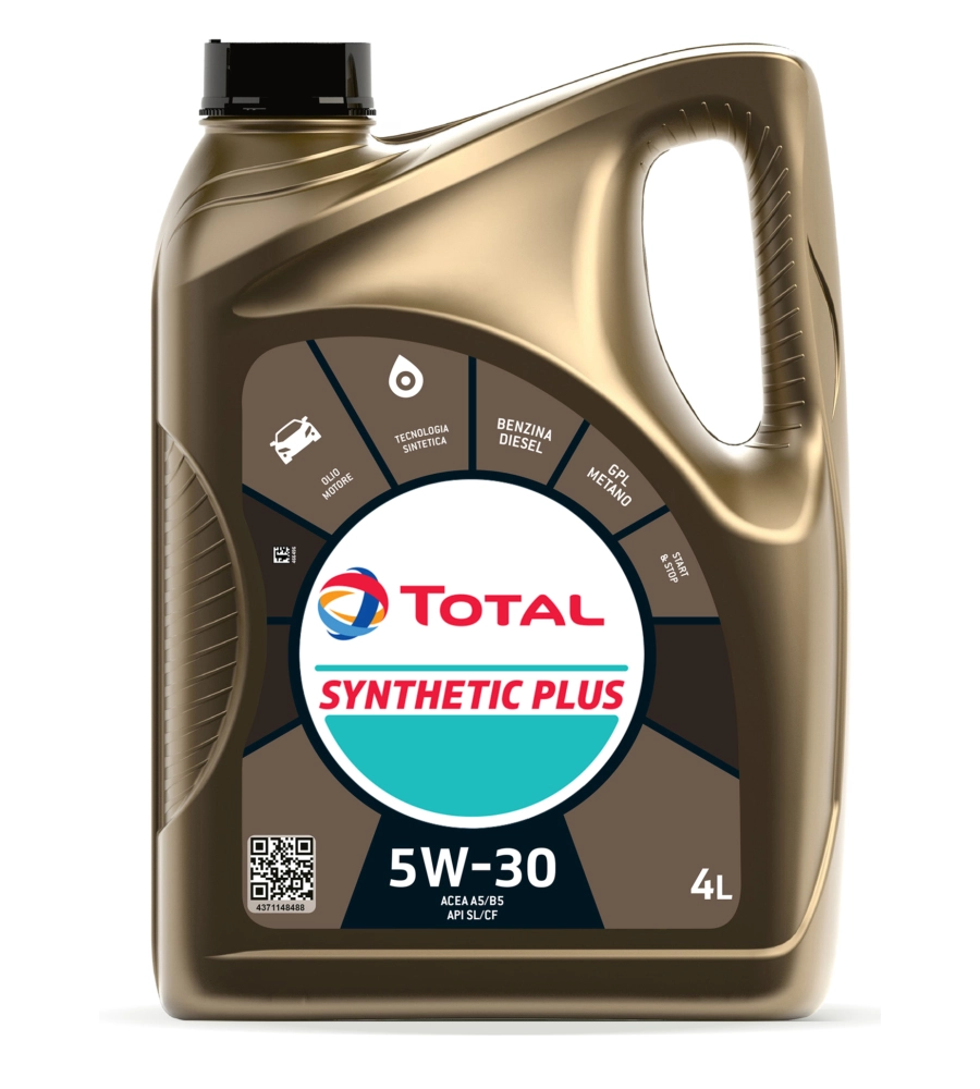 Olio motore "total synthetic plus 5w30" 4 litri
