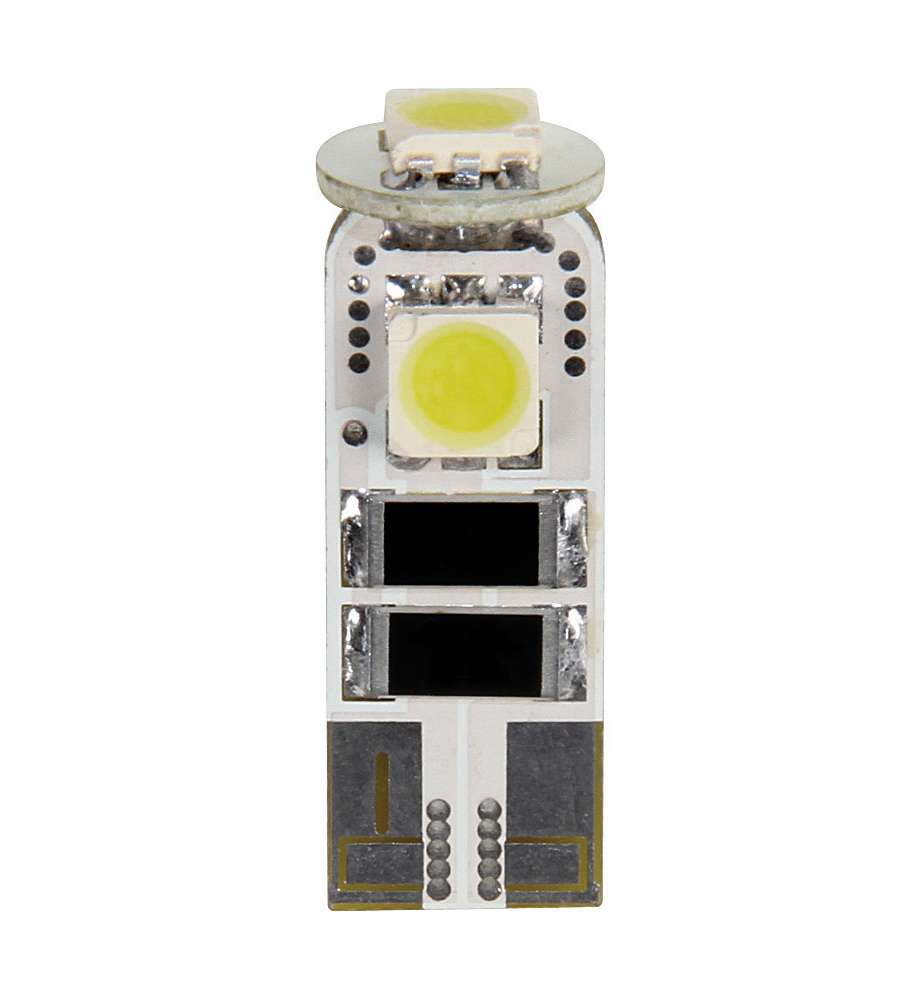 LAMPADA 12V HYPER-LED 9 - 3 SMD X 3 CHIPS - (T10) - TRIFOCUS - W2,1X9,5D - 2 PZ  58462