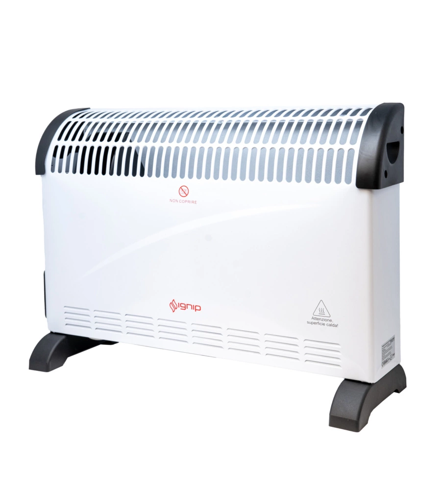 Termoconvettore ventilatore ignip con timer da 2000 watt, 220-240 v e 50/60 hz