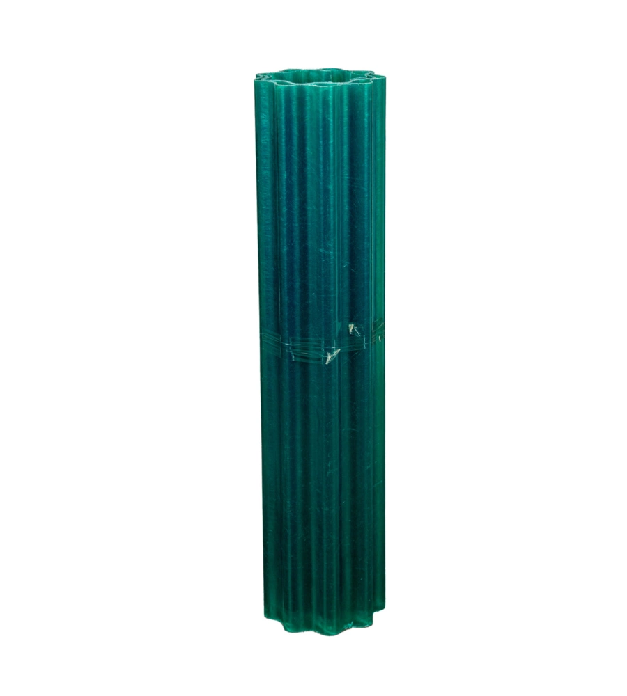 Vetroresina - rotolo da 1x5 metri colore verde - onduline.