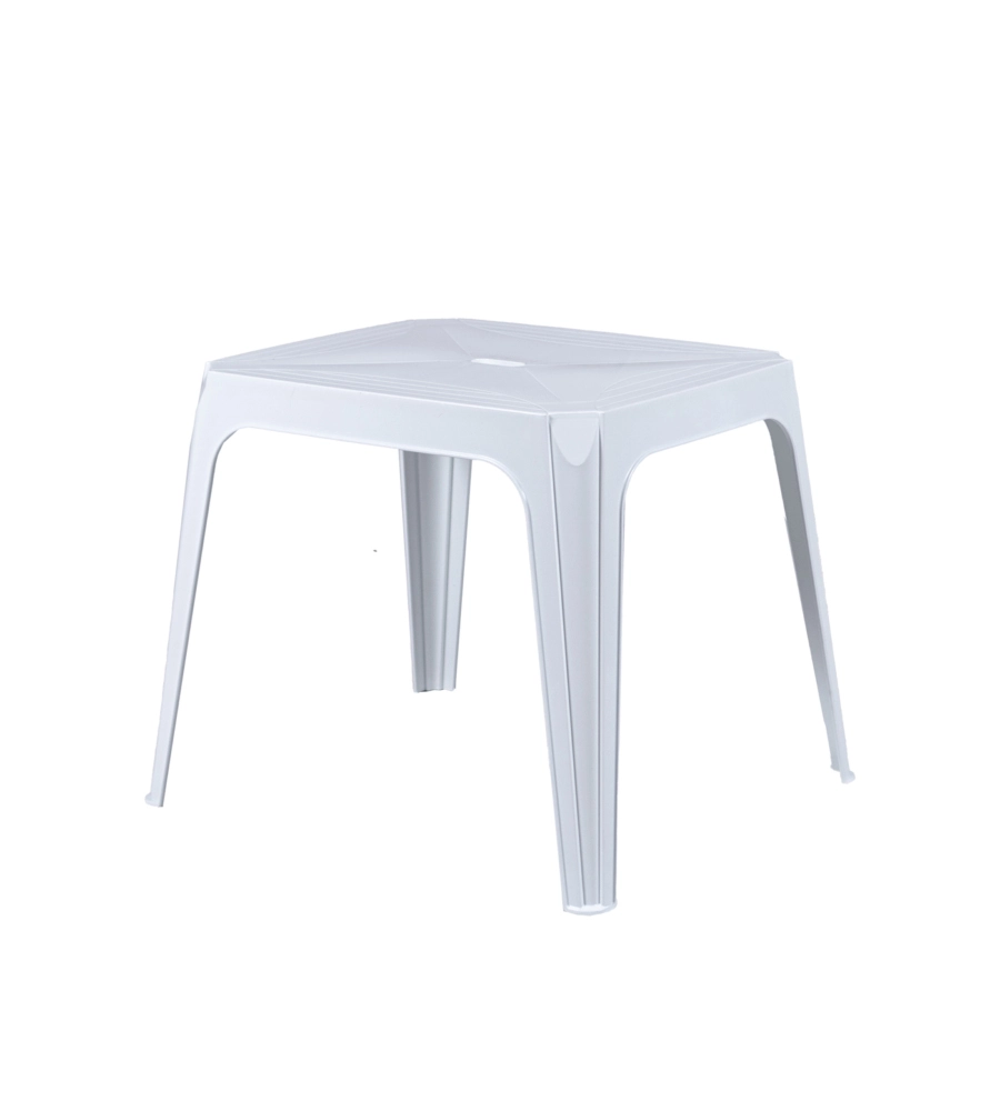 Tavolo per bambini "baby dady" in polipropilene bianco 48x56x45 cm