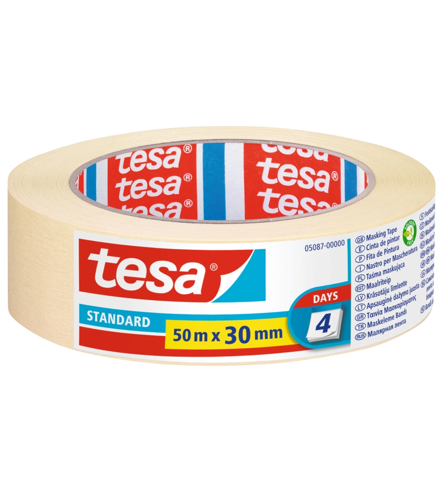 Nastro carta adesivo tesa "eco" per mascheratura standard 30 mm x 50mt