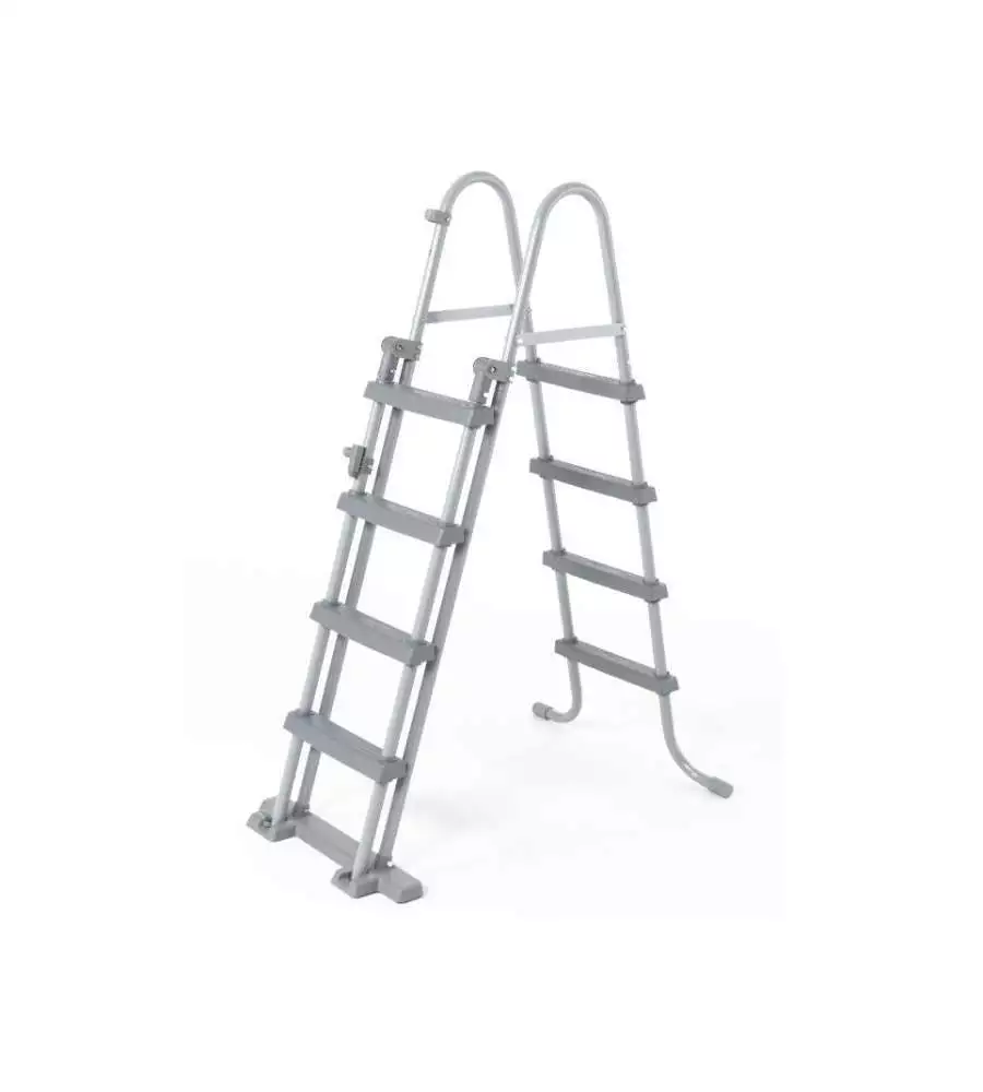Piscina fuori terra rettangolare bestway "power steel frame" 549x274x122 cm con pompa, scaletta, cover e chemconnect - cod. 56466
