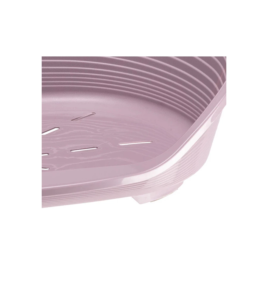 Cuccia da interno per cani e gatti "siesta deluxe 4" fucsia, 61,5x45x21,5 cm - ferplast