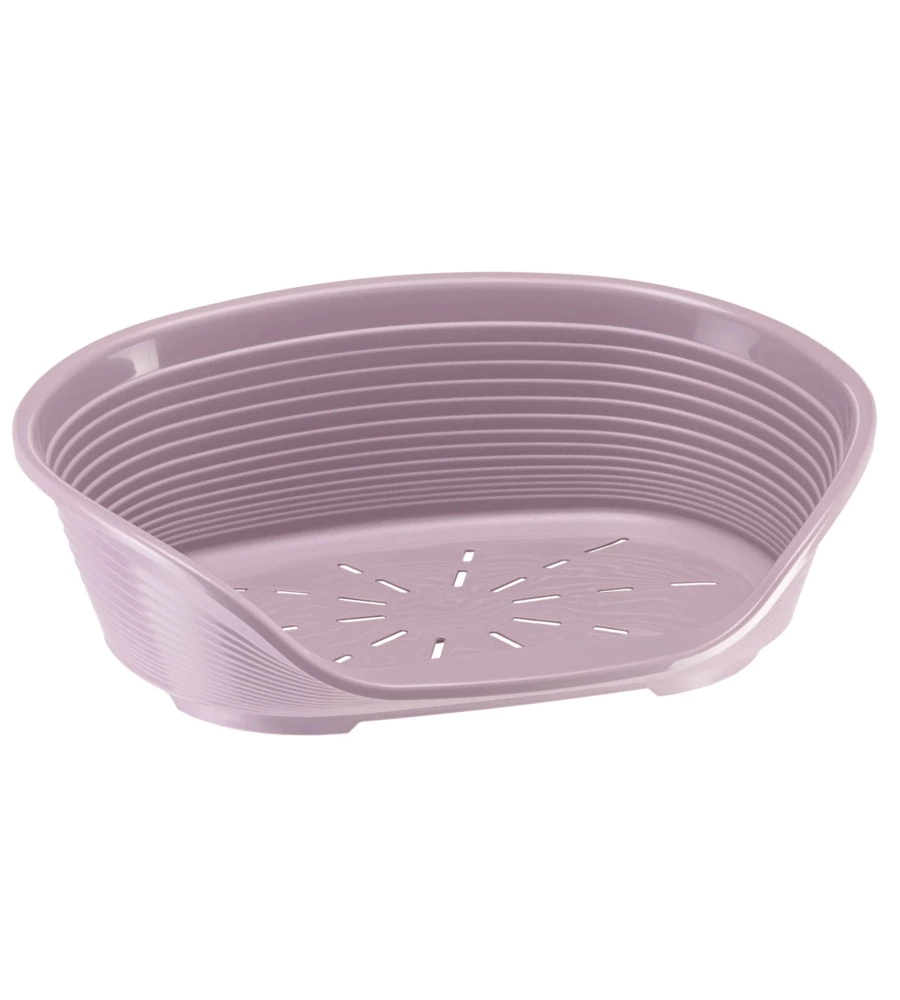 Cuccia da interno per cani e gatti "siesta deluxe 4" fucsia, 61,5x45x21,5 cm - ferplast