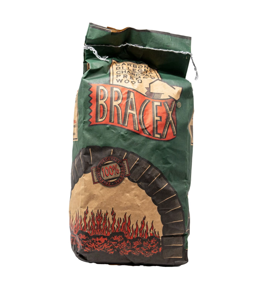 Sacco di carbone vegetale per barbecue 3 kg