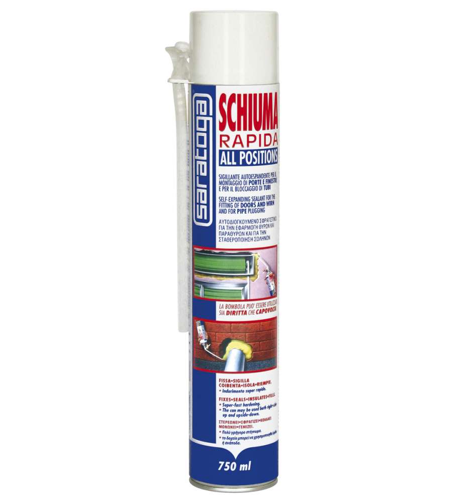 Schiuma Poliuretanica Spray Ml 750 - Sconti per Fioristi e Aziende