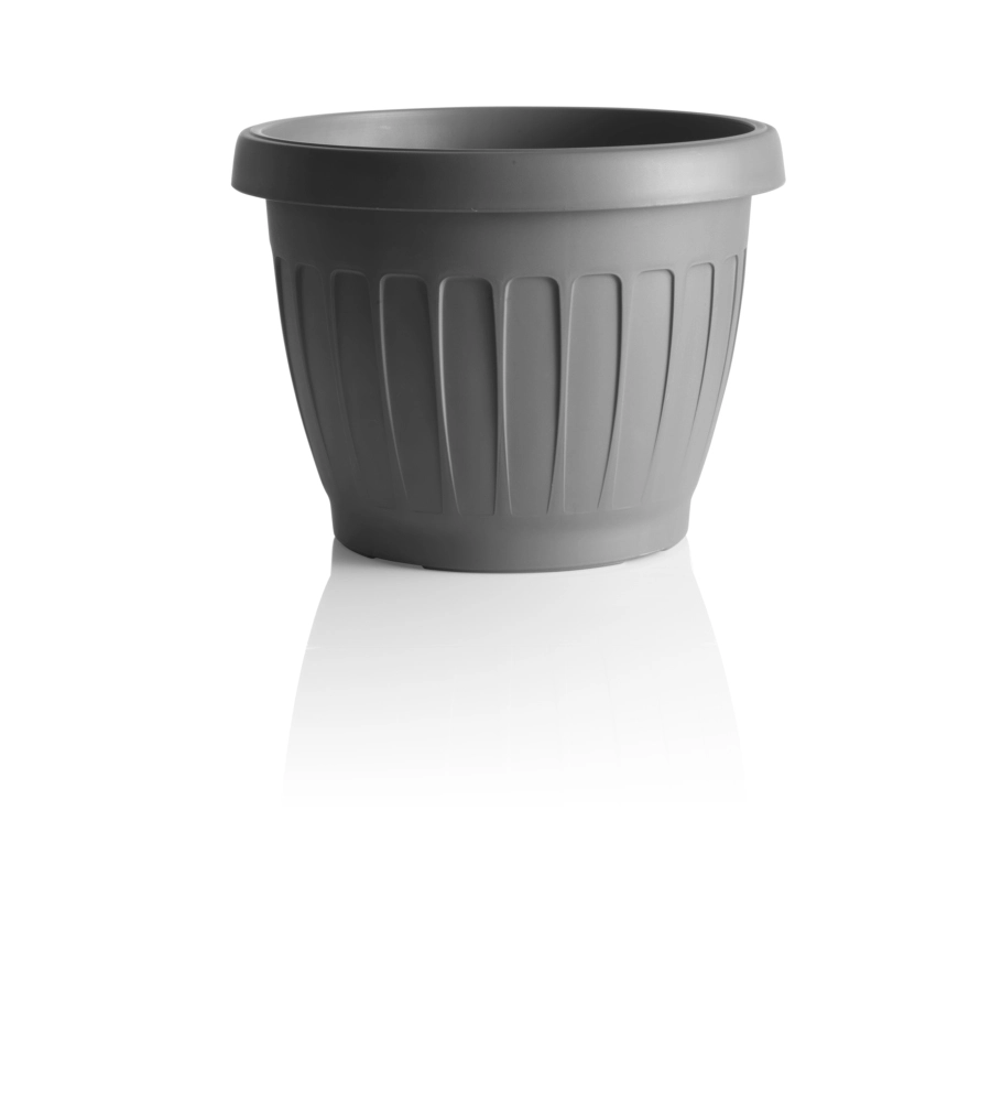 Vaso terra d. 35 grigio