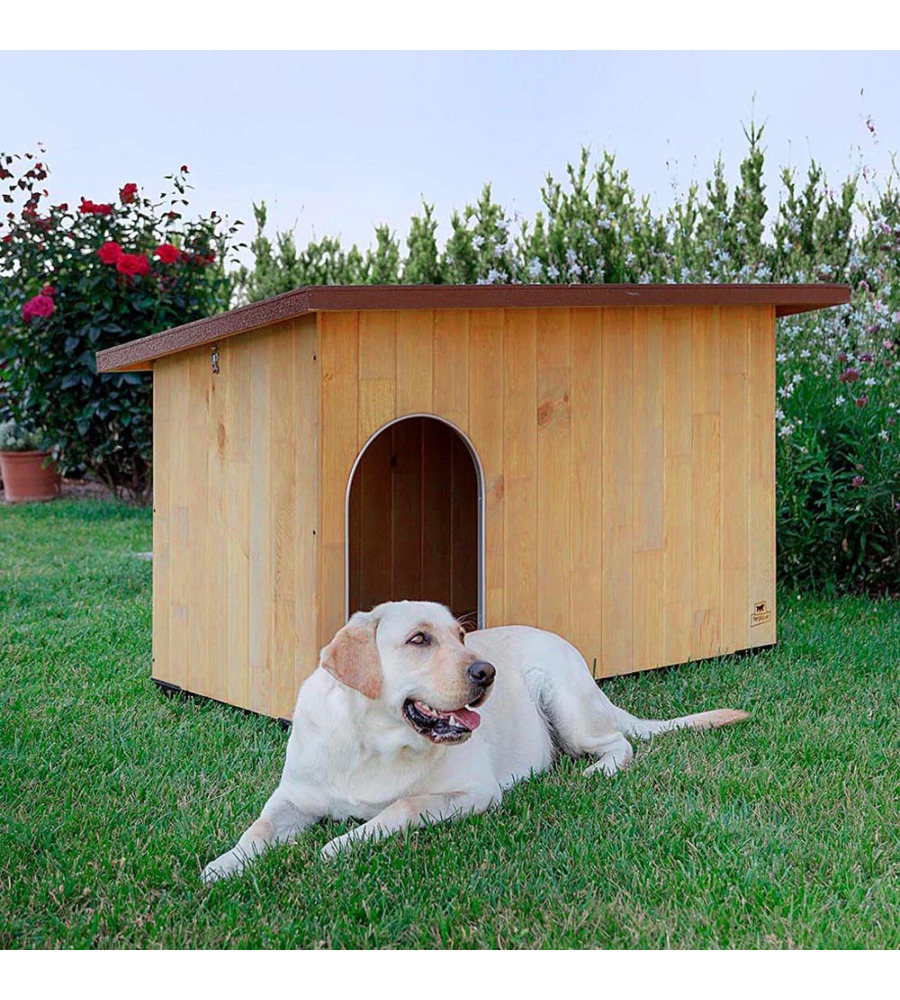 Box Per Cani Da Interno Esterno Con Rotelle 92×62×75 Cm