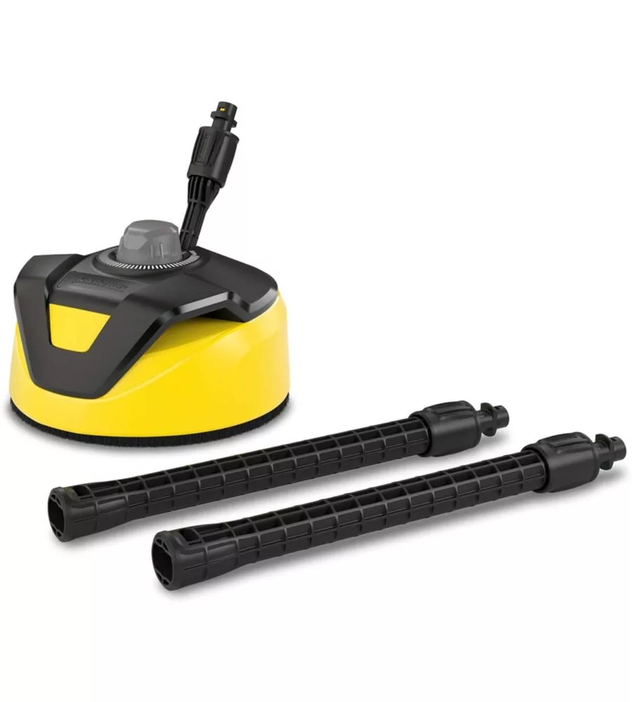 Spazzola lavasuperfici per idropulitrici karcher "t5" con paraspruzzi