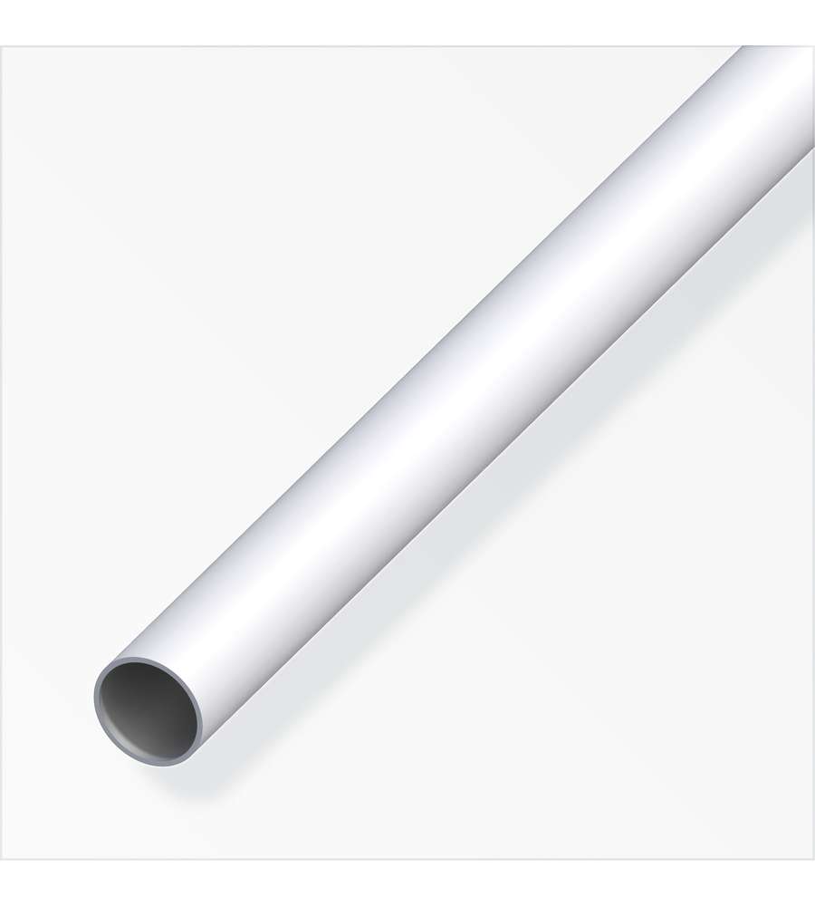 Tubo Tondo Alluminio Argento Barra Metri 2 Mm.20X1,2