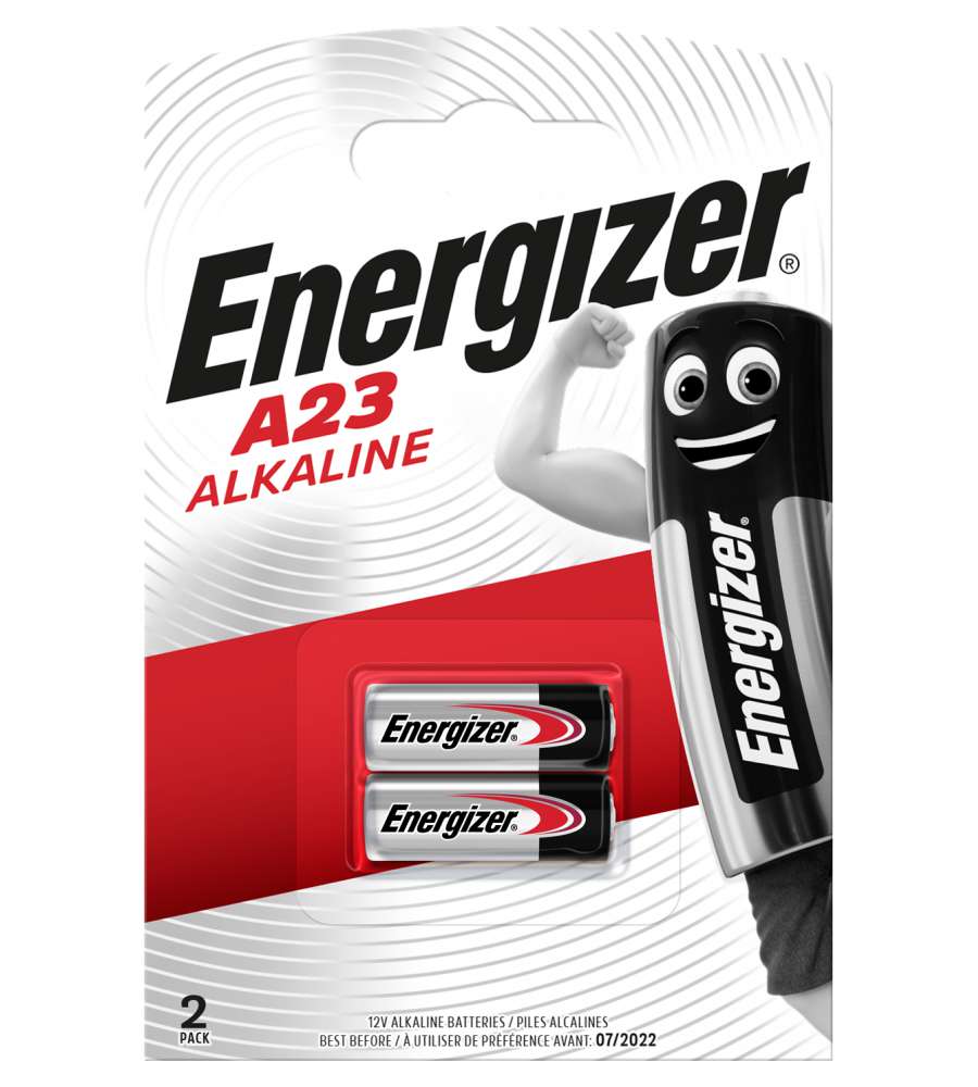 ENERGIZER A23/E23A ALKALINE BP2 12V