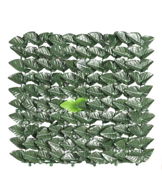 Siepe Artificiale Da Esterno lauro Colore Verde, 3x1h Metri in vendita  online