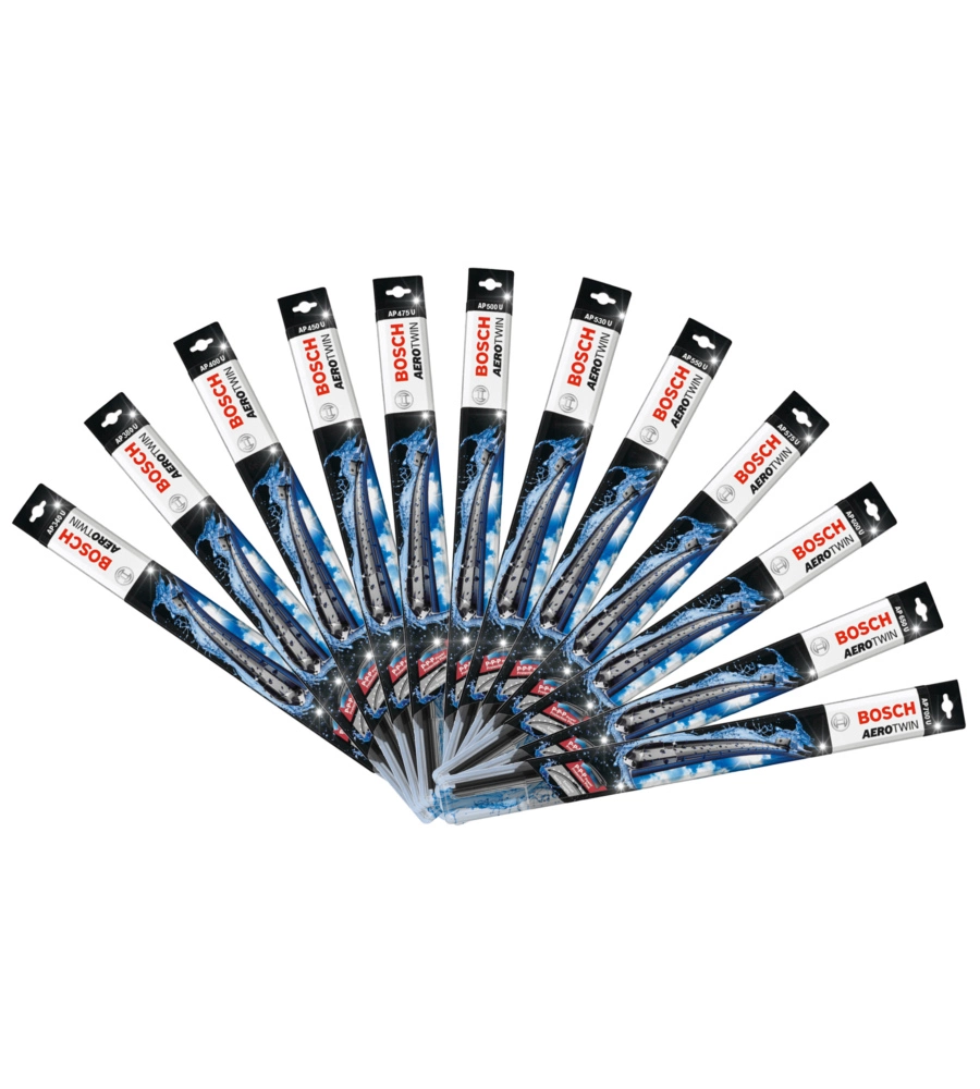 Spazzole Tergicristallo NISSAN QASHQAI I J10 Dal 2006 BOSCH AEROTWIN ANTERIORI E - Foto 4