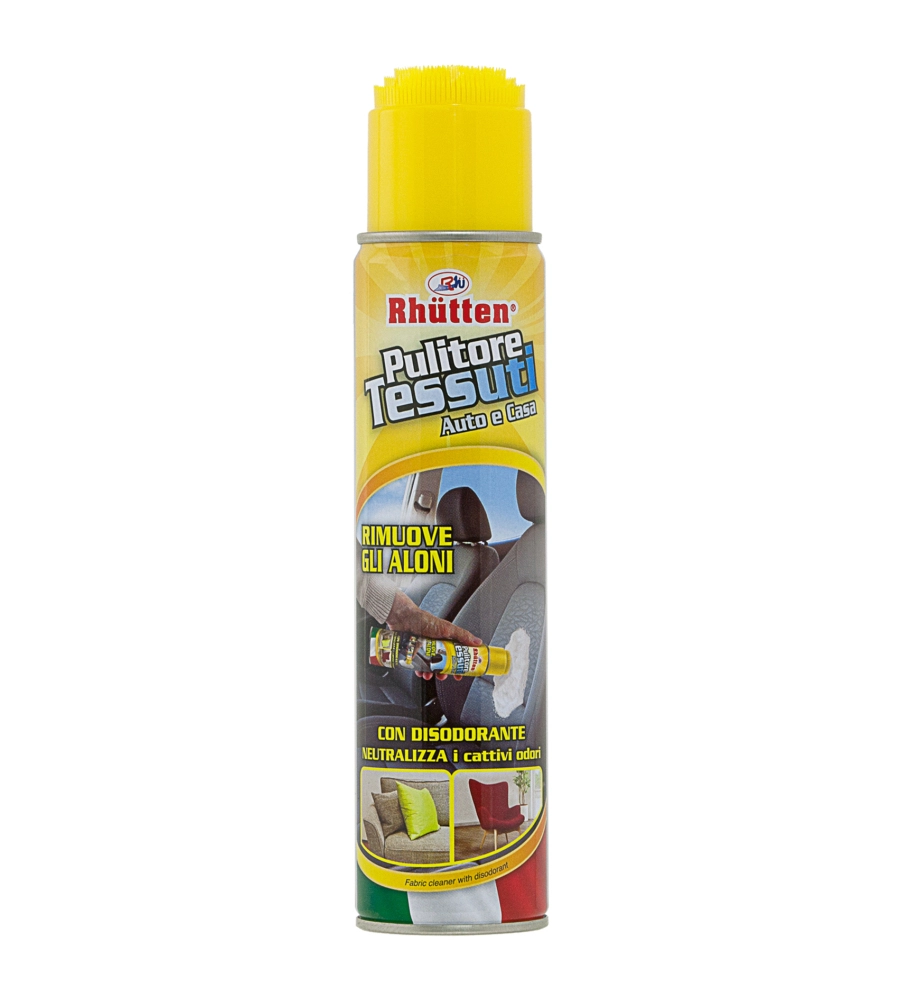 Pulitore tessuti multiuso spray con spazzola 400 ml