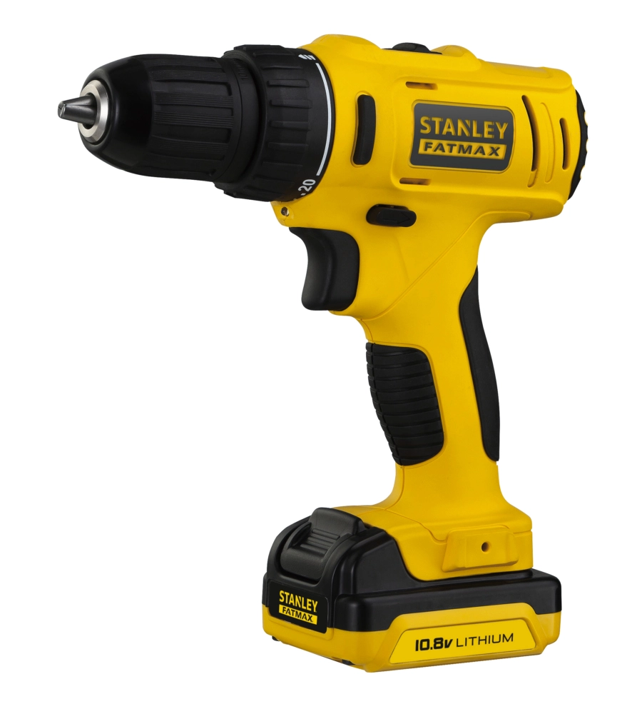 Trapano avvitatore stanley fatmax "fmc011s2-qw" 2 batterie 10,8v 1,5ah