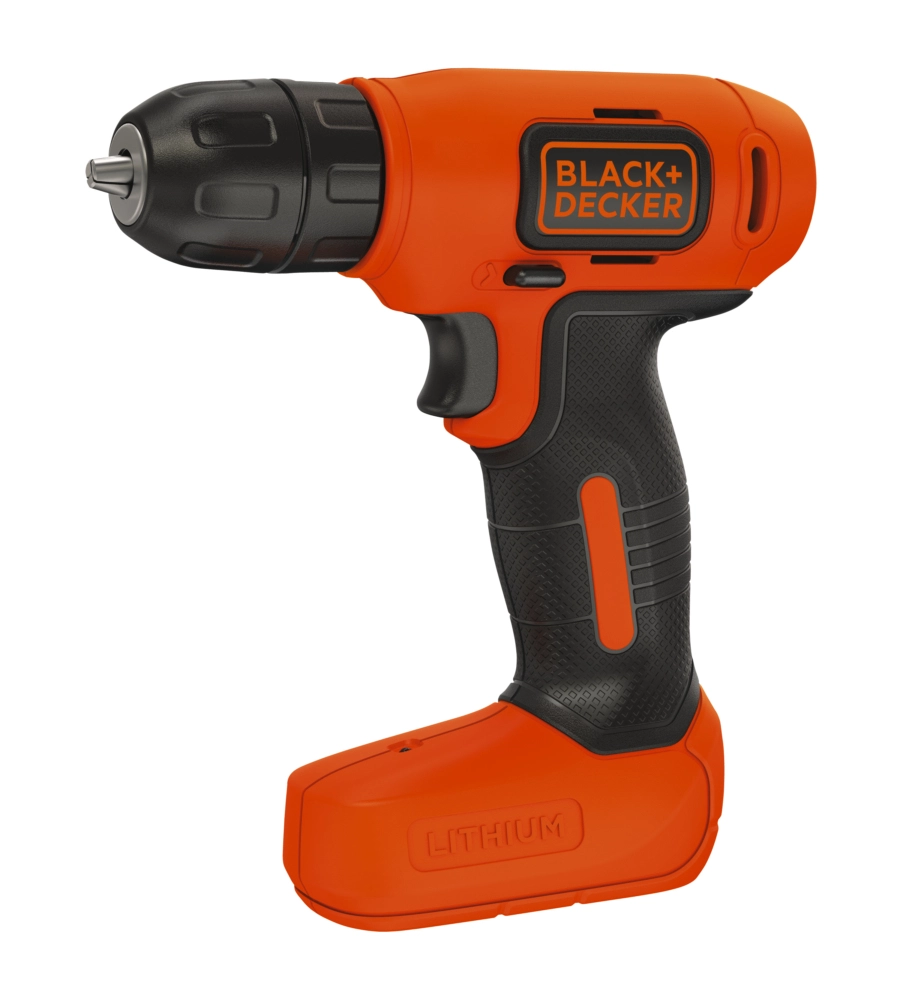 Trapano avvitatore a batteria black+decker "bdcd8-qw" 7,2v 1,5ah