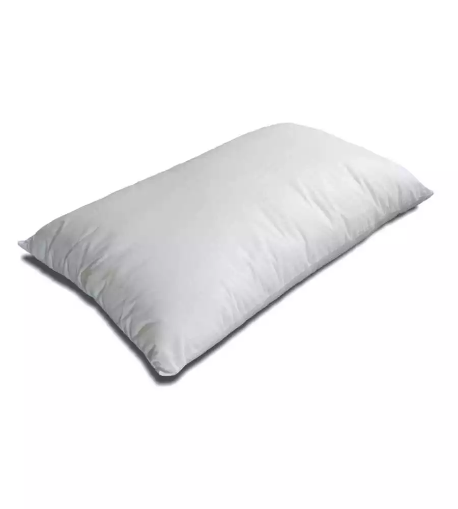 Guanciale anatomico in memory foam bianco 72x42 cm
