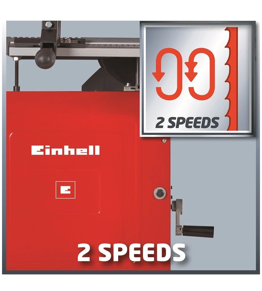 Sega  a nastro con banchetto tc-sb 305 - einhell